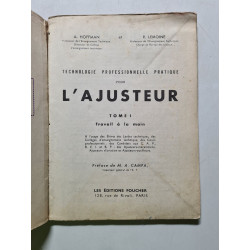 Technologie professionnelle pour l'ajusteur tome 1