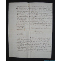 Facture lettre JANNEL Frères Construction de Machines Agricole...