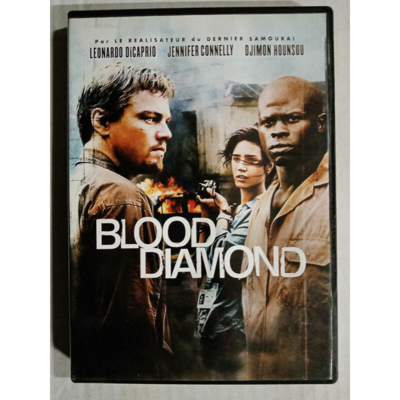 Blood Diamond Leonardo DiCaprio Jennifer Connelly DVD simple