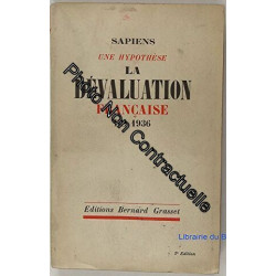 UNE HYPOTHESE LA DEVALUATION FRANCAISE DE 1936