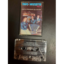 K7 Audio : Trio Musette Vol. 4 - C'est le Printemps qui Revient