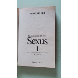 Sexus tome 1