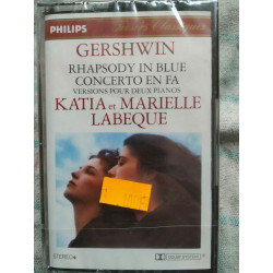 Gershwin Katia et Marielle Labeque Cassette Audio-K7 NEUVE SOUS...