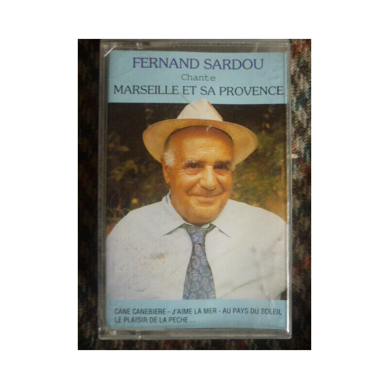 chante Marseille et sa Provence Cassette audio k7 DiscafA 2873