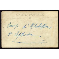 Carte photo Etat Major 2eme Bataillon Camp d'Oberhoffen à Haguenau...