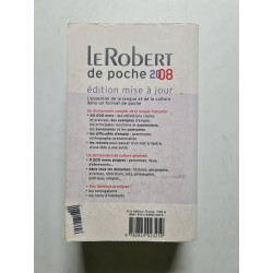 Le Robert De Poche 2008: Dictionnaire De La Langue Frantaise Et De...