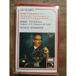 Mozart Horn Concertos 1-4 Tuckwell - Neville marriner Cassette...