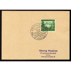 Allemagne n 773 Yv. cachet WW2 KRIEGLACH timbre allemand Mi n 855