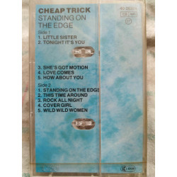Cheap Trick Standing on the Edge Cassette Audio-K7 NEUVE SOUS BLISTER