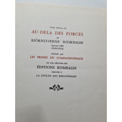 Au-delà des forces - 1906