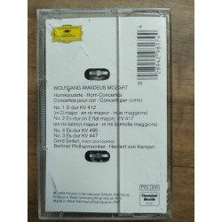 Mozart Horn concertos - Gerd Seifert Herbert von Karajan Cassette...