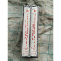 Ax Stern Laredo Ma Brahms The Piano Quartets 2x Cassette Audio NEUVE