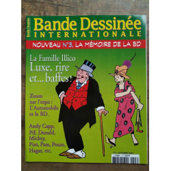 Bande Déssinée Internationale Nouveau Nº 3 Septembre 2004