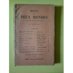 Revue des Deux Mondes Mai 1938