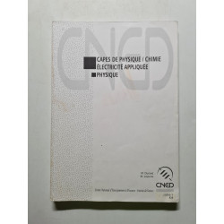 Capes de physique / chimie electricite appliquee