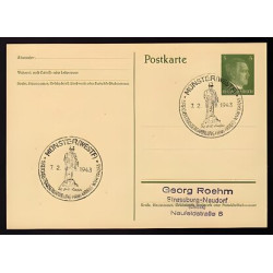 Ganzsache münster Cachet Spécial 0702 WW2