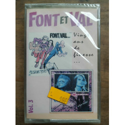 Font et Val Vingt Ans De Finesse Vol 3 Cassette Audio-K7 NEUVE...