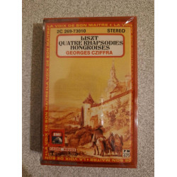 K7 Audio : Liszt - Quatre Rhapsodies Hongroises - Georges Cziffra...