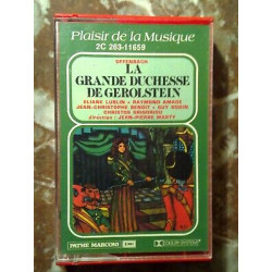 Offenbach La Grande Duchesse de Gerolstein K7 Pathe Marconi 2C...