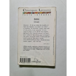 Molière. L'avare