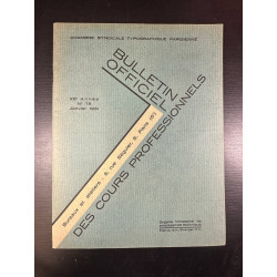 Bulletin Officiel des Cours Professionnels n°78