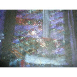 Madeleine claass Composition abstraite pastels gras sur papier 65...