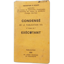 Condensé de la publication 513 à l'usage de l'exécutant