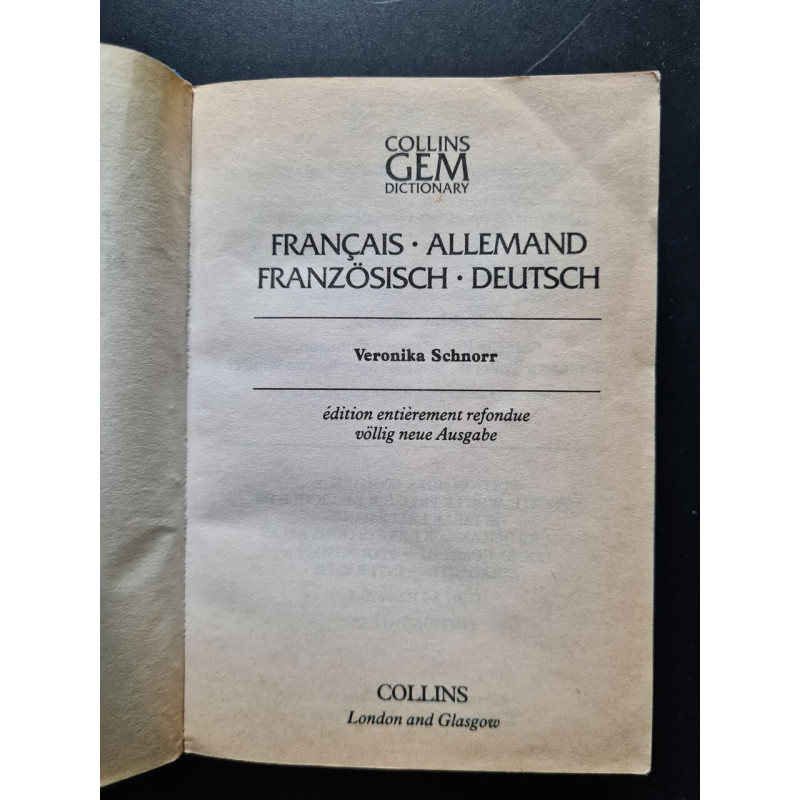 Collins Gem Dictionary