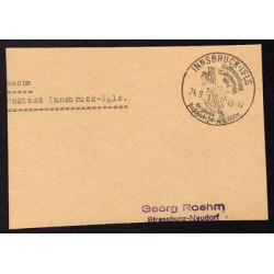 Postsache Absender Postamt INNSBRUCK-IGLS 240943