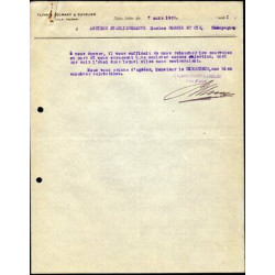 Facture flinois COLMANT CUVELIER à Lille Courroies de Transmission