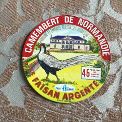Camembert de Normandie Le Faisan Argente