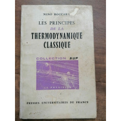 La principes de La thermodynamique classique Presses...