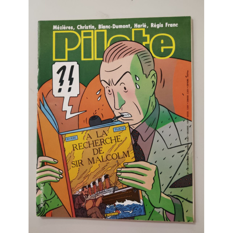 Pilote - a la recherche de sir malcolm