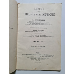 Abridé de la Théorie de la Musique