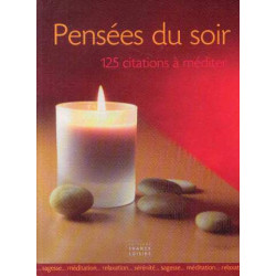 Pensées du soir