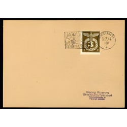 Allemagne n 762 Yv. Flamme WW2 WIESBADEN 1 Mi. 830