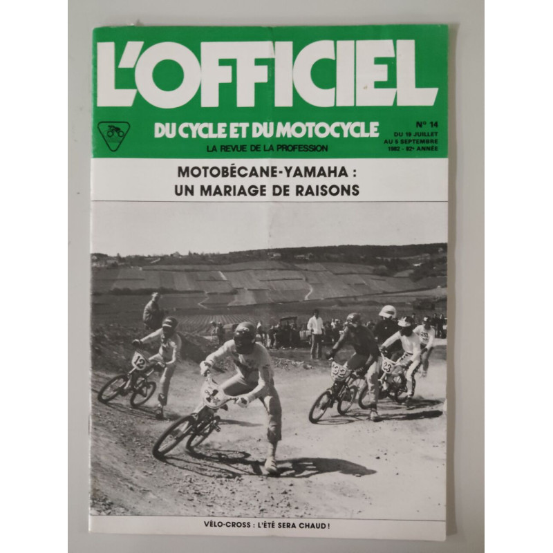 L'Officiel Du Cycle Et Du Motocycle n° 14