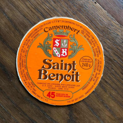 Camembert Saint Benoit