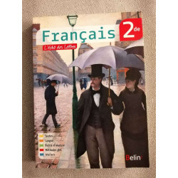 Français - 2de (2015): Manuel élève