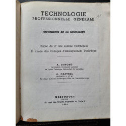 Technologie professionnelle générale