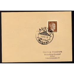 Allemagne n 706 Yv. cachet WW2 AURICH Timbre Allemand Hitler Mi n 782