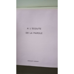 A l'écoute de la parole : Bible d'Osty