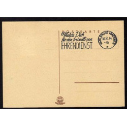 Allemagne n 706 Yv. flamme WW2 KARLSRUHE 2 c Timbre Allemand...