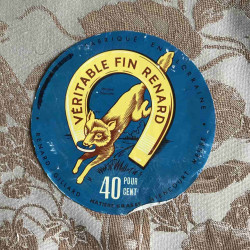 Veritable fin renard (bleu)