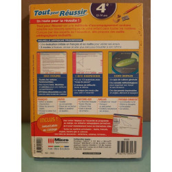 Tout pour Réussir. 4e 13-14 ans 2 CD-ROM PC