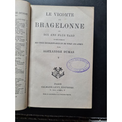 Le vicomte de bragelonne ou dix ans plus tard tome - V