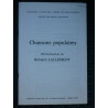Chansons populaires harmonisations de Bernard LallementÉditions à...