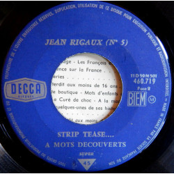 N° 5 - Strip Tease ...À Mots Découverts