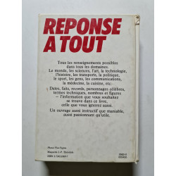 Réponse à Tout