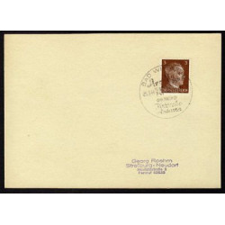 Allemagne n 706 Yv. cachet WW2 BAD WIMPFEN Timbre Allemand Hitler...